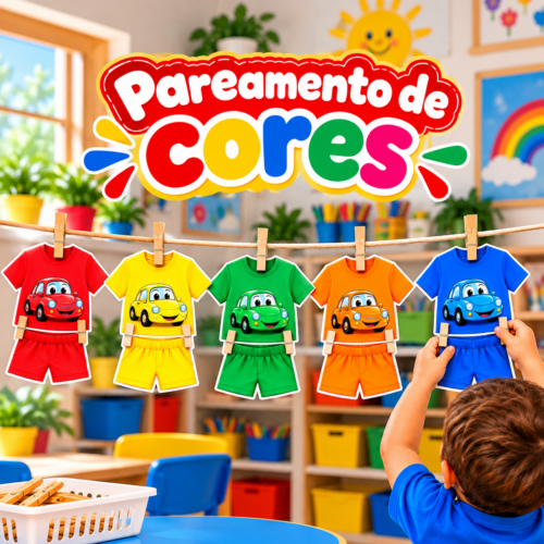 PAREAMENTO DAS CORES PRIMÁRIAS E SECUNDÁRIAS